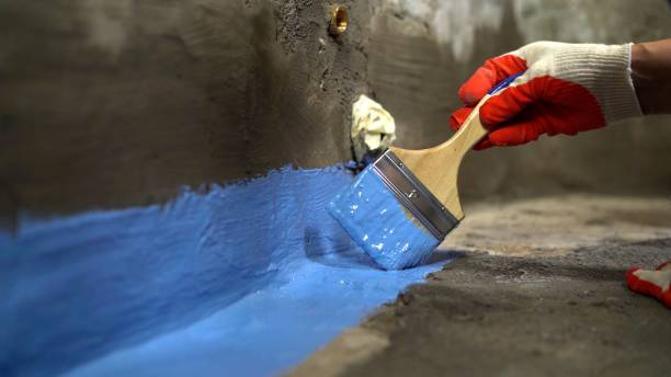 SJ Waterproofing Pros commercial waterproofing team near Kenilworth, IL